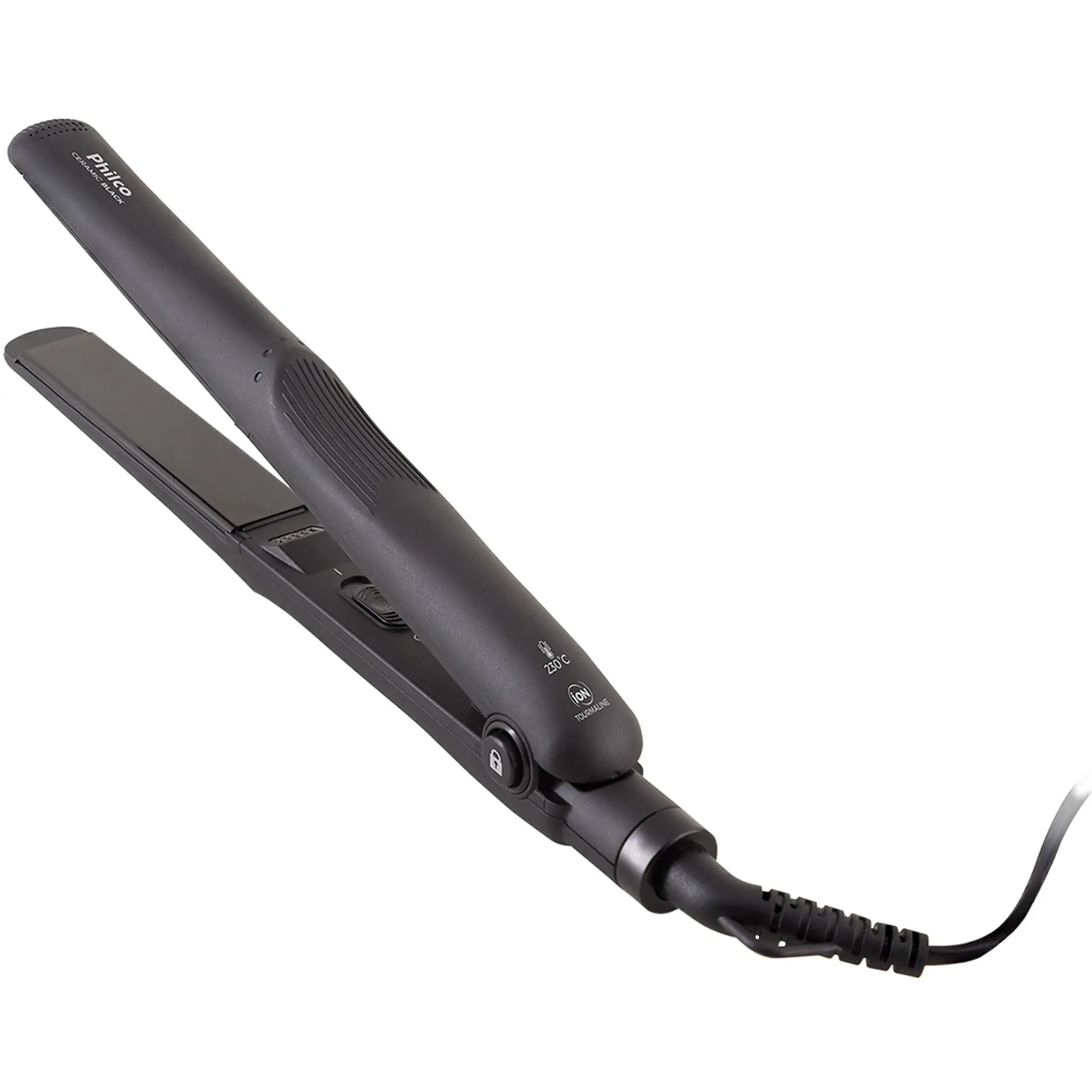 Chapinha/Prancha de Cabelo Philco Ceramic Black