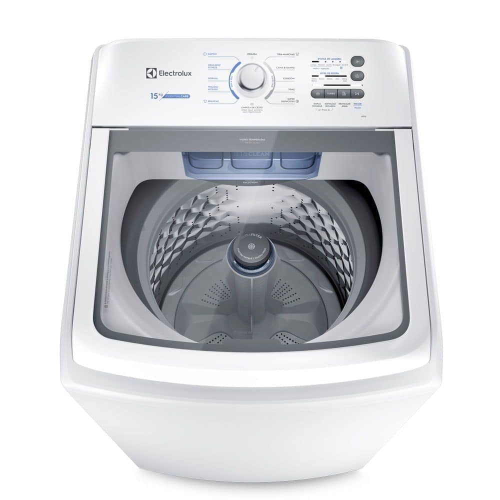 Máquina de Lavar Electrolux 15kg Branca Essential